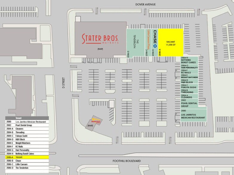2082-2098 Foothill Blvd, La Verne, CA à louer - Photo du bâtiment - Image 2 de 10