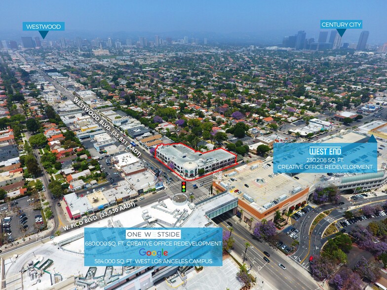 2384-2390 Westwood Blvd, Los Angeles, CA à louer - Photo du bâtiment - Image 3 de 9