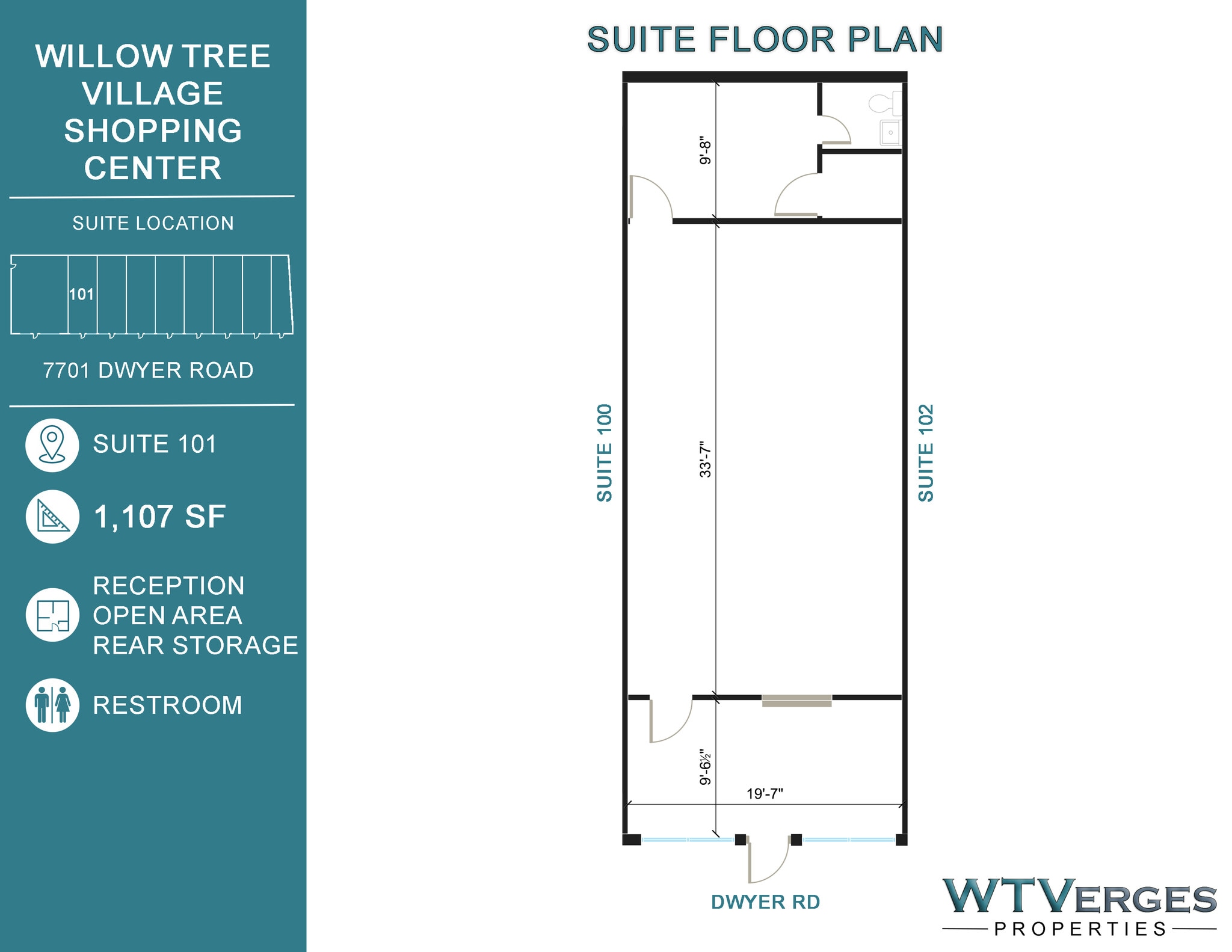 7701 Dwyer Blvd, New Orleans, LA for lease Floor Plan- Image 1 of 1