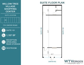 7701 Dwyer Blvd, New Orleans, LA for lease Floor Plan- Image 1 of 1