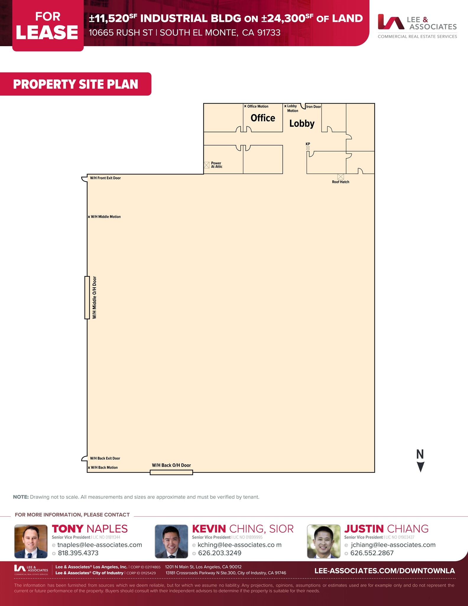 10665 E Rush St, South El Monte, CA for lease Site Plan- Image 1 of 2
