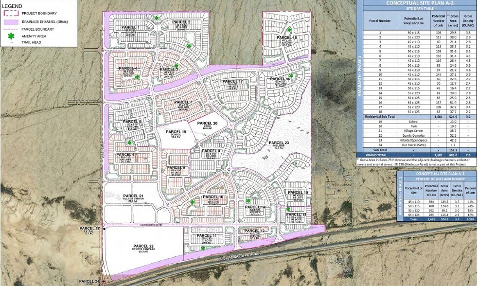 9500 Maricopa Road, Mobile, AZ à vendre - Plan de site - Image 2 de 5