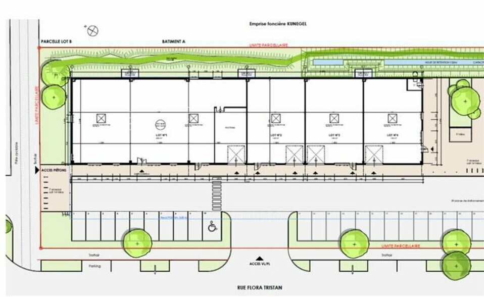 Flex in Strasbourg for lease - Site Plan - Image 2 of 3