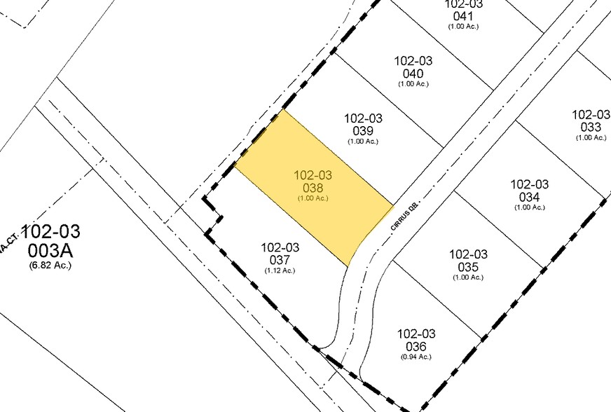 2202 Cirrus Dr, Prescott, AZ à vendre - Plan cadastral - Image 2 de 6