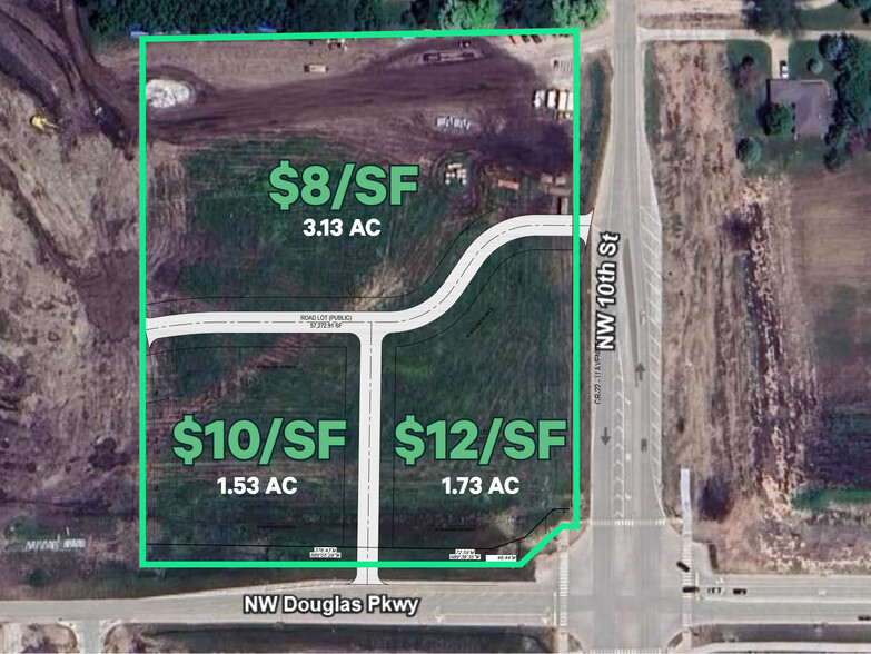 Northwest Douglas Pky, Waukee, IA à vendre - Plan de site - Image 1 de 1