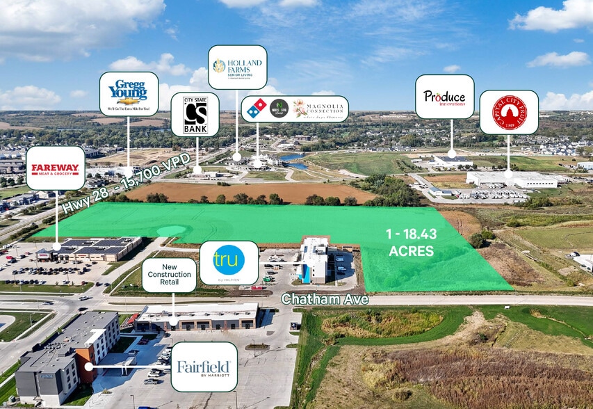 2251 Sunset Dr, Norwalk, IA à vendre - Aérien - Image 1 de 2