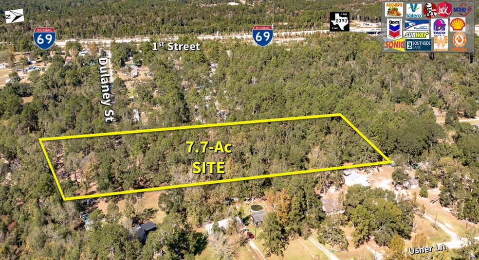 7.7 - Ac Dulaney St, Splendora, TX à vendre - Photo du bâtiment - Image 2 de 9