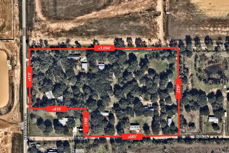 6440 Katy Hockley Rd, Katy, TX à vendre - Aérien - Image 2 de 3