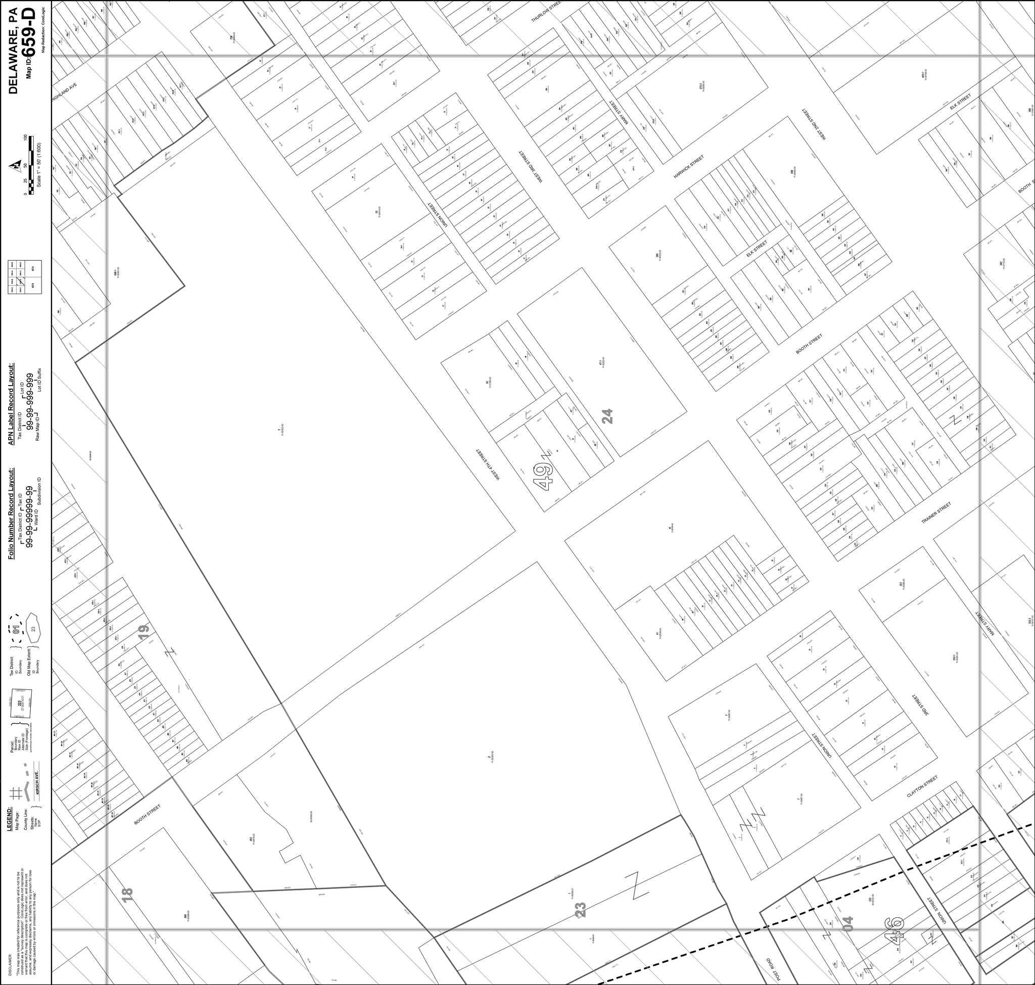 4th & Booth, Chester, PA à vendre Plan cadastral- Image 1 de 1