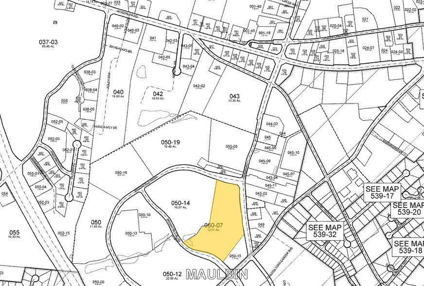 750 Brookfield Pky, Greenville, SC à louer - Plan cadastral - Image 2 de 15