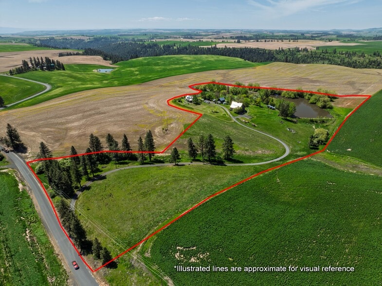 1611 Little Bear Ridge Rd, Troy, ID à vendre - Aérien - Image 2 de 35