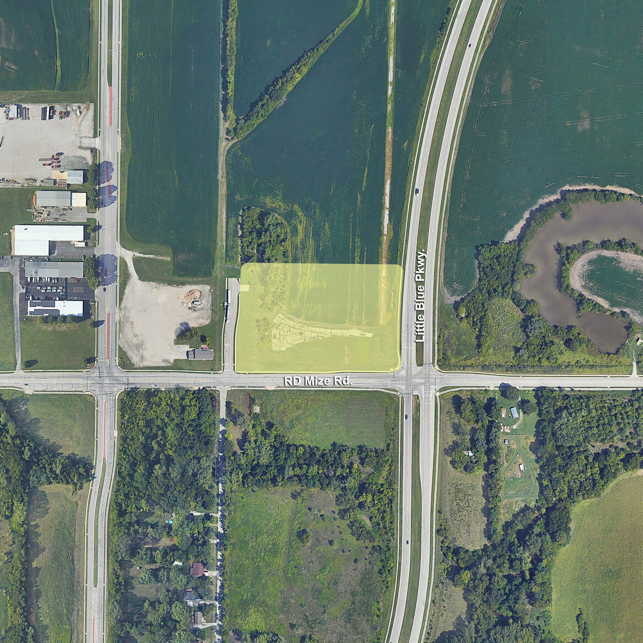 NWC S Little Blue Pkwy & E Mize Rd, Independence, MO for sale Primary Photo- Image 1 of 2