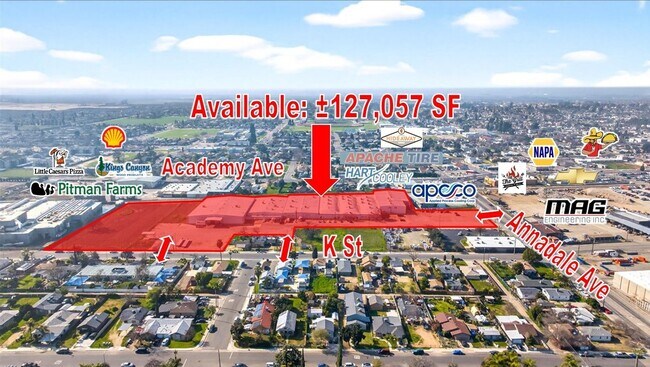 More details for 1121 Annadale Ave, Sanger, CA - Industrial for Lease