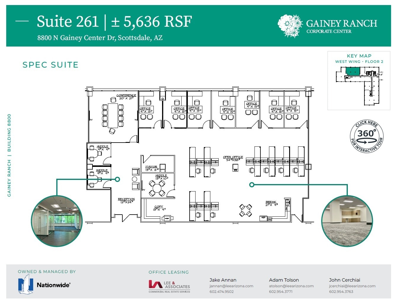 8800 N Gainey Center Dr, Scottsdale, AZ for lease Floor Plan- Image 1 of 1
