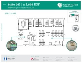 8800 N Gainey Center Dr, Scottsdale, AZ for lease Floor Plan- Image 1 of 1