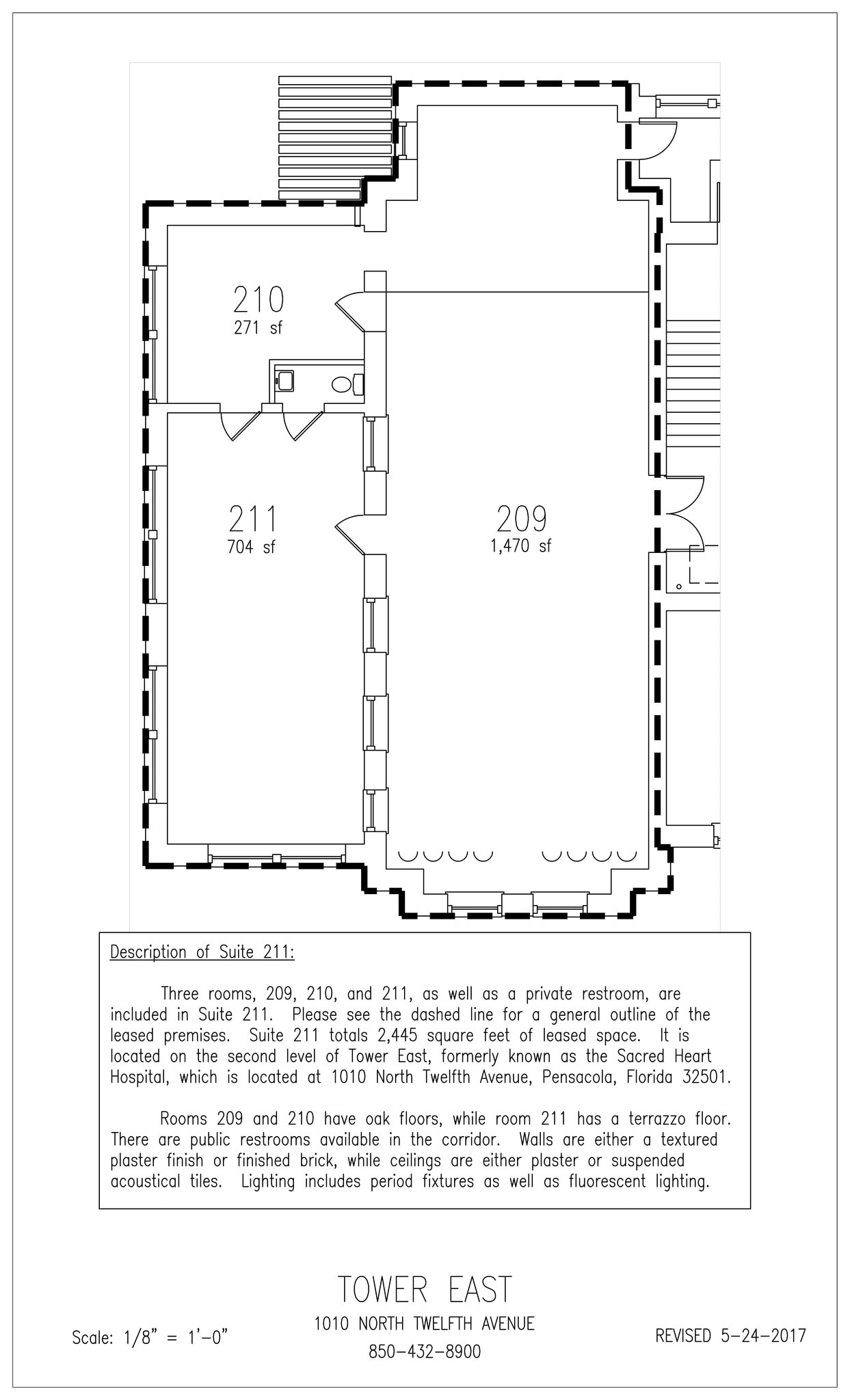 1010 12th Ave, Pensacola, FL for lease Site Plan- Image 1 of 4