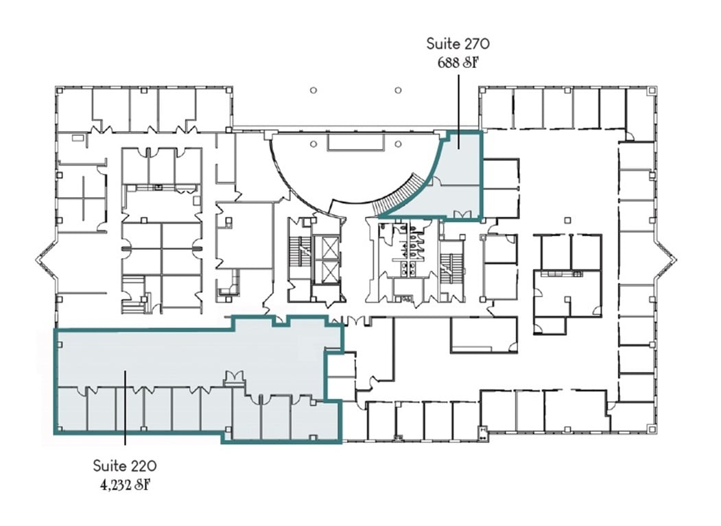12655 Olive Blvd, Creve Coeur, MO for lease Floor Plan- Image 1 of 1