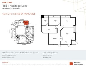 1851 Heritage Ln, Sacramento, CA for lease Floor Plan- Image 1 of 1