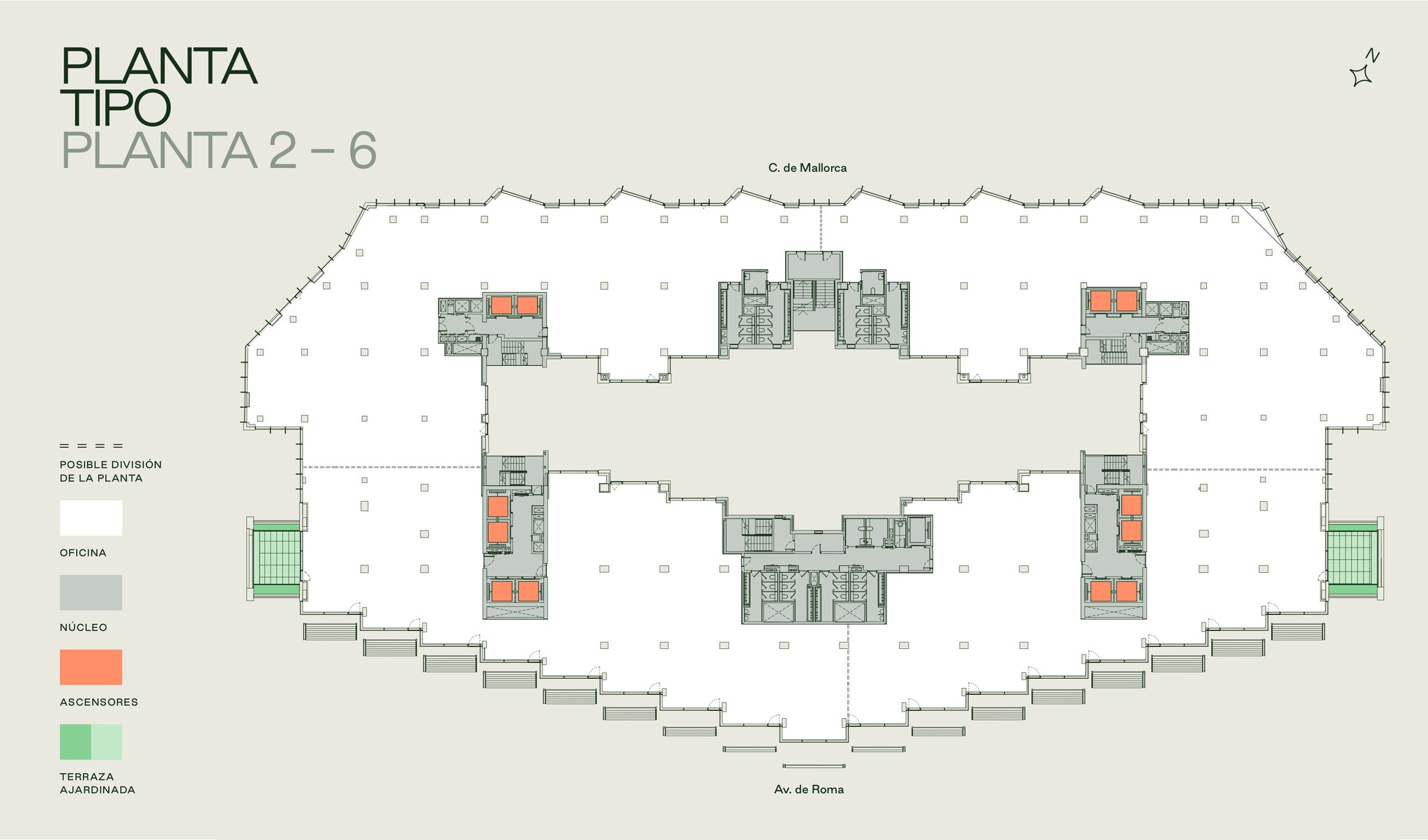 Carrer de Calàbria, 184, Barcelona, Barcelona for lease Typical Floor Plan- Image 1 of 1