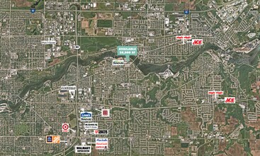 800 E Maes Ave, Kimberly, WI - AERIAL map view