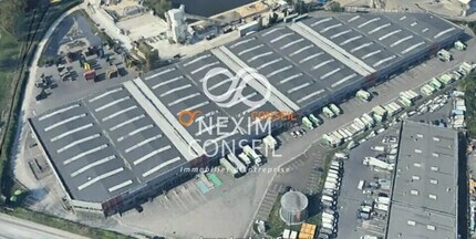 Gennevilliers, HDS - Aerial  map view