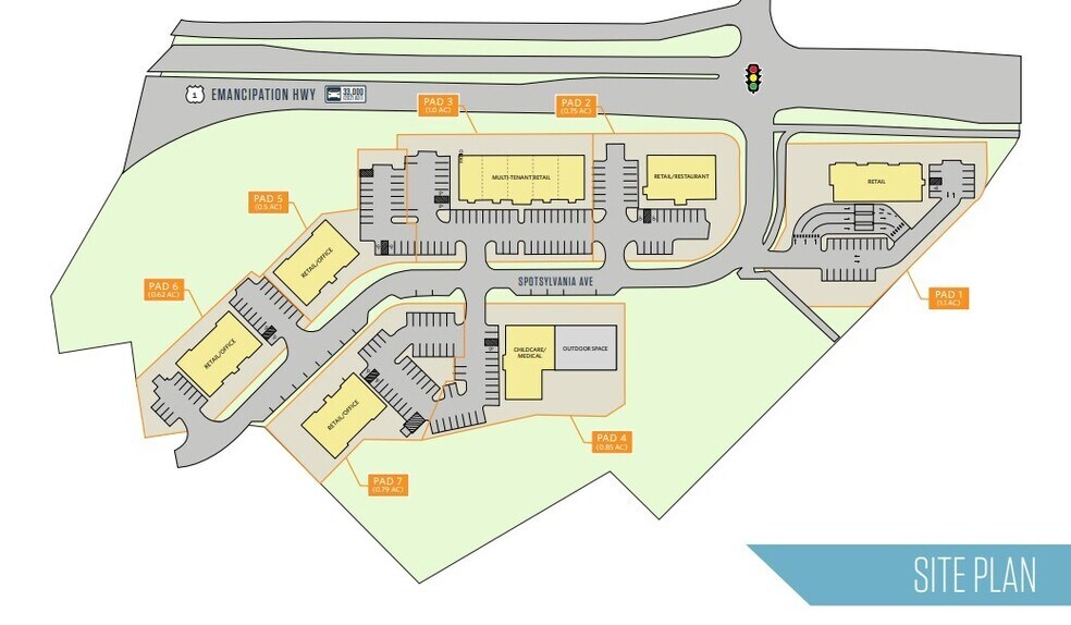 1100 Spotsylvania Ave, Fredericksburg, VA à louer - Photo du bâtiment - Image 1 de 1