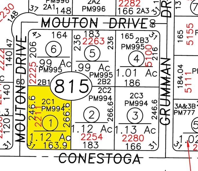 2211 Mouton Dr, Carson City, NV for lease - Plat Map - Image 3 of 7