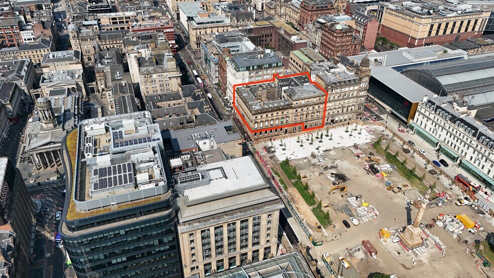 24 George Sq, Glasgow à vendre - Aérien - Image 1 de 6