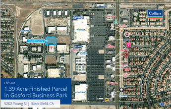 5202 Young St, Bakersfield, CA - AERIAL  map view - Image1