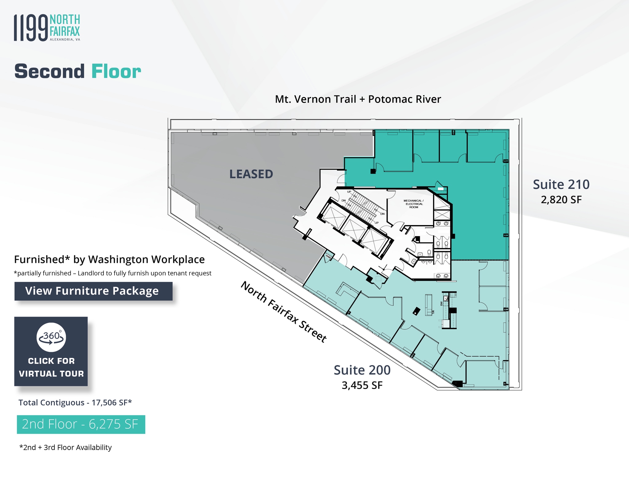 1199 N Fairfax St, Alexandria, VA for lease Floor Plan- Image 1 of 1