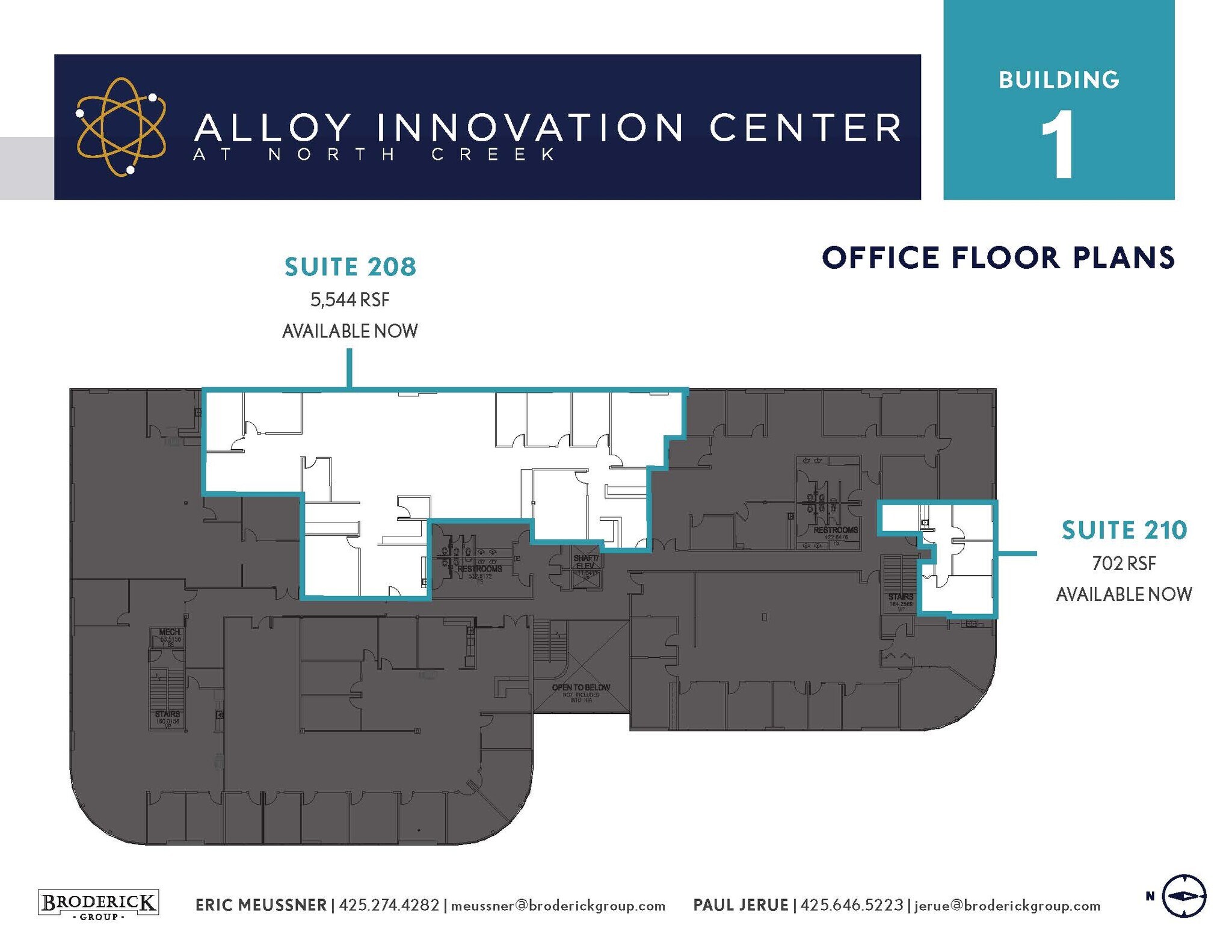 18912 North Creek Pky, Bothell, WA for lease Floor Plan- Image 1 of 1