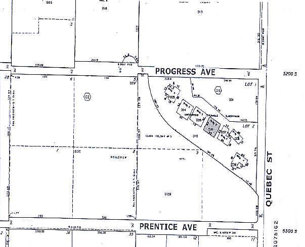 5251 S Quebec St, Englewood, CO à louer - Plan cadastral - Image 2 de 18