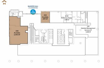 850 2nd St SW, Calgary, AB for lease Floor Plan- Image 1 of 1