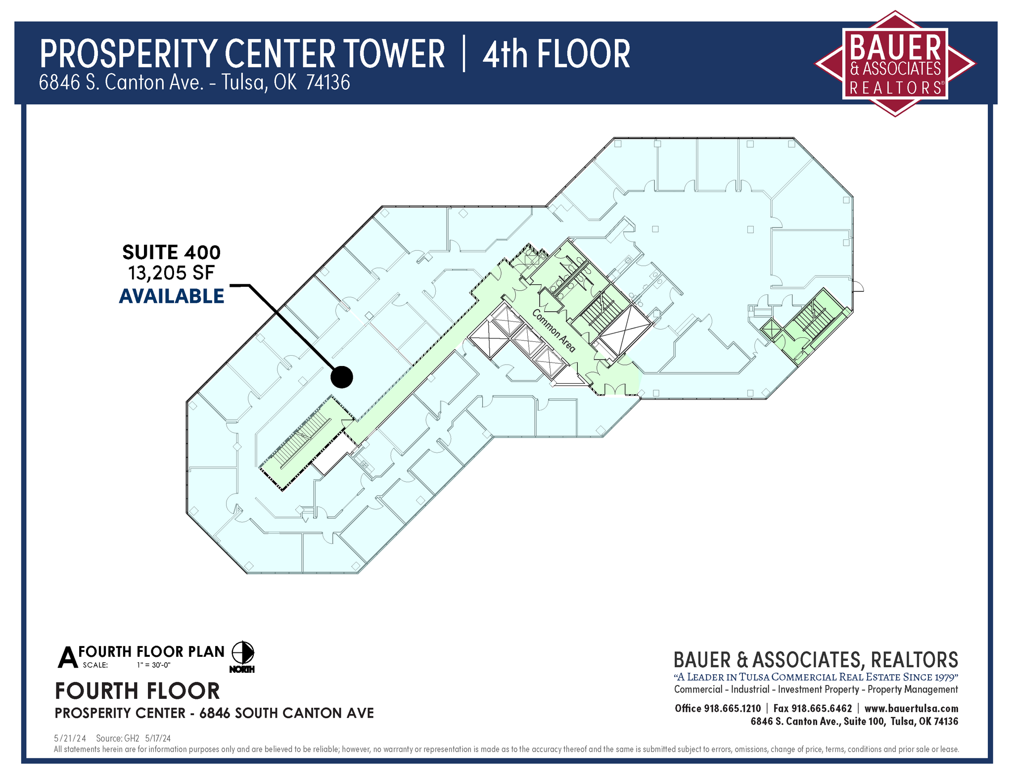 6846 S Canton Ave, Tulsa, OK à louer Plan de site- Image 1 de 1