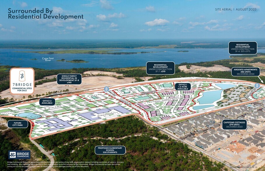 0 River Rd and Ledbury Rd, Wilmington, NC à vendre - Plan de site - Image 3 de 7