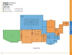 250 Entrada Dr, Novato, CA for lease Floor Plan- Image 1 of 21