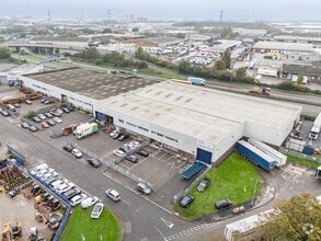 Atlantic Rd, Avonmouth, BST - AÉRIEN Vue de la carte - Image1