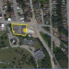 826-830 Hazelwood Ave, Pittsburgh, PA - Aérien  Vue de la carte