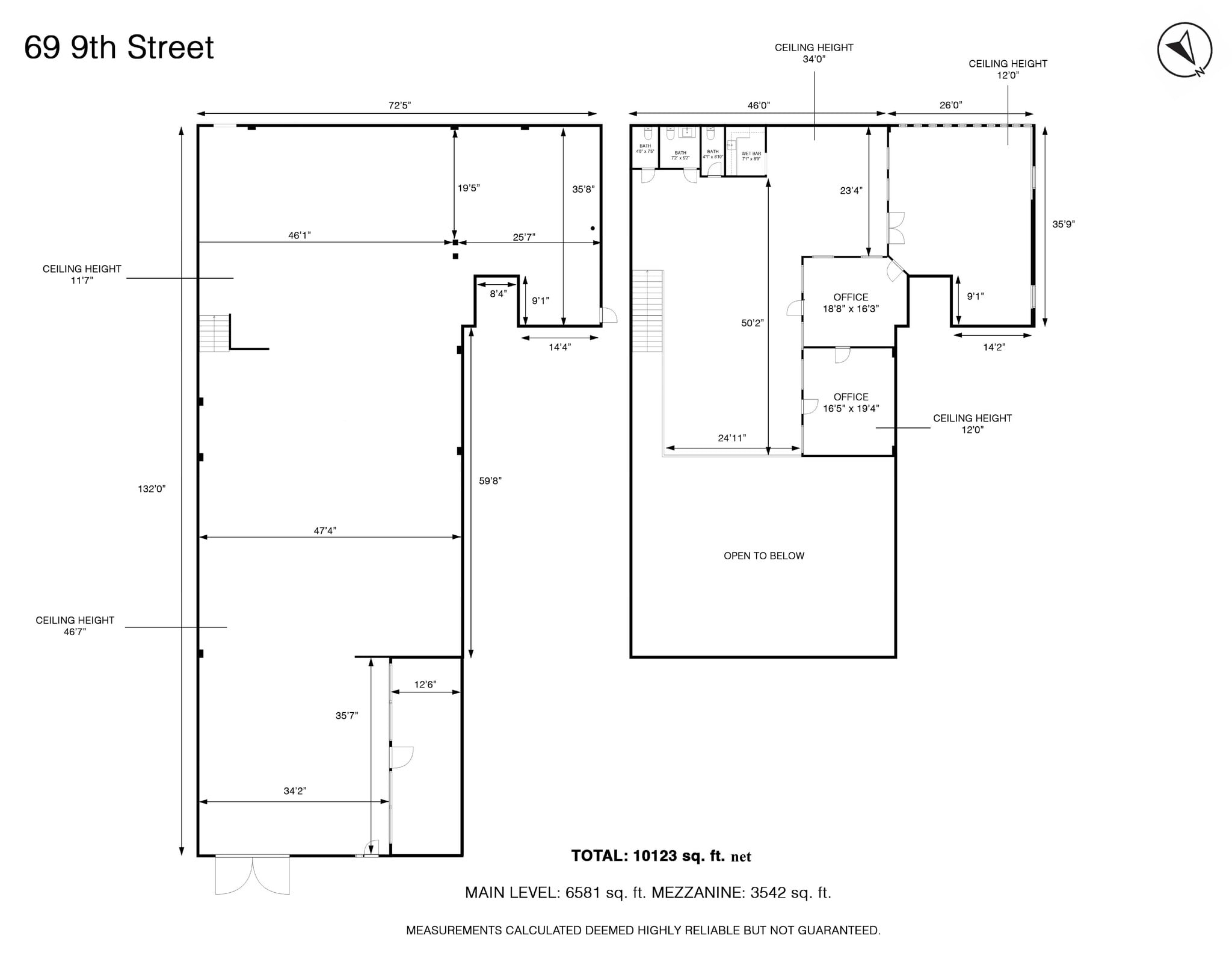 43 9th St, Brooklyn, NY for lease Site Plan- Image 1 of 8