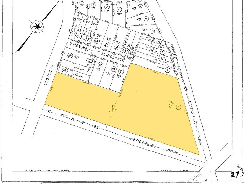 201 Sabine Ave, Narberth, PA à louer - Plan cadastral - Image 2 de 22