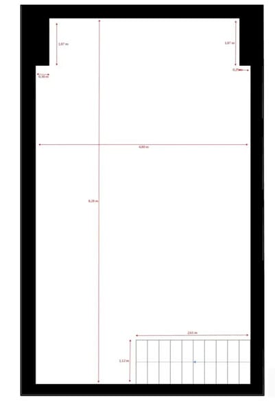 Commerce de détail dans Paris à louer - Plan d’étage - Image 3 de 4