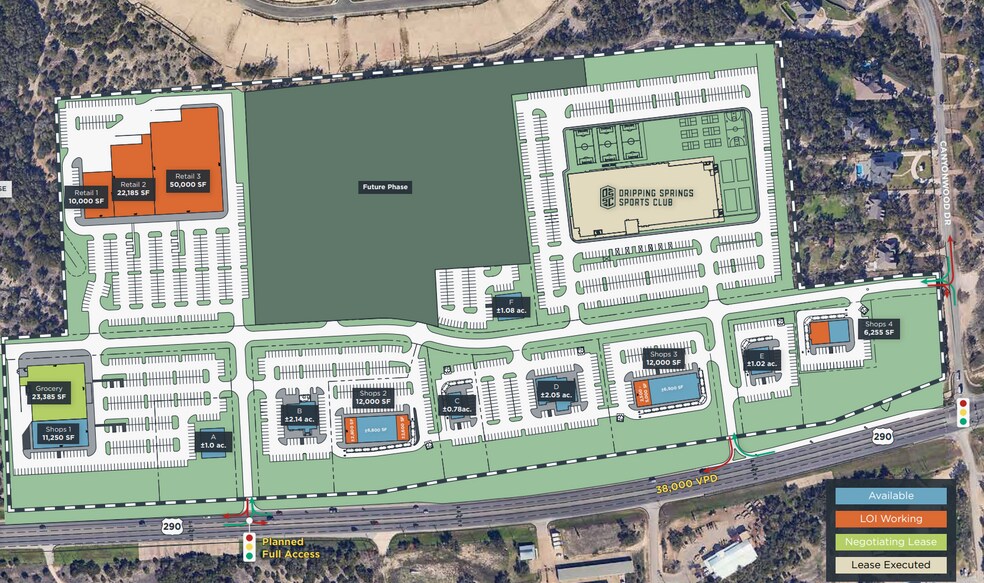 882 Iron Willow Loop, Dripping Springs, TX for lease - Site Plan - Image 1 of 1