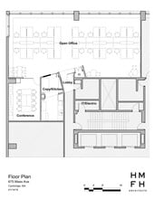 675 Massachusetts Ave, Cambridge, MA à louer Plan de site- Image 2 de 2