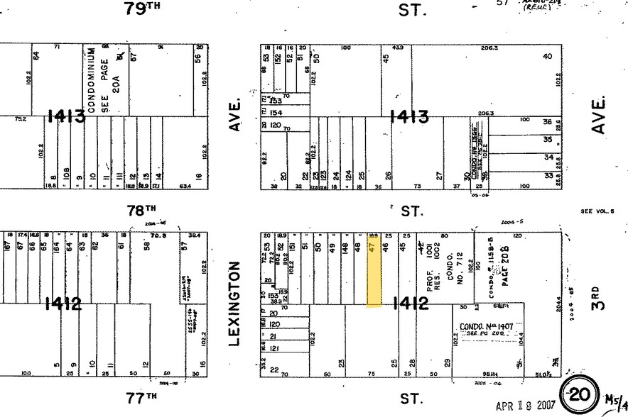 162 E 78th St, New York, NY à louer - Plan cadastral - Image 2 de 6