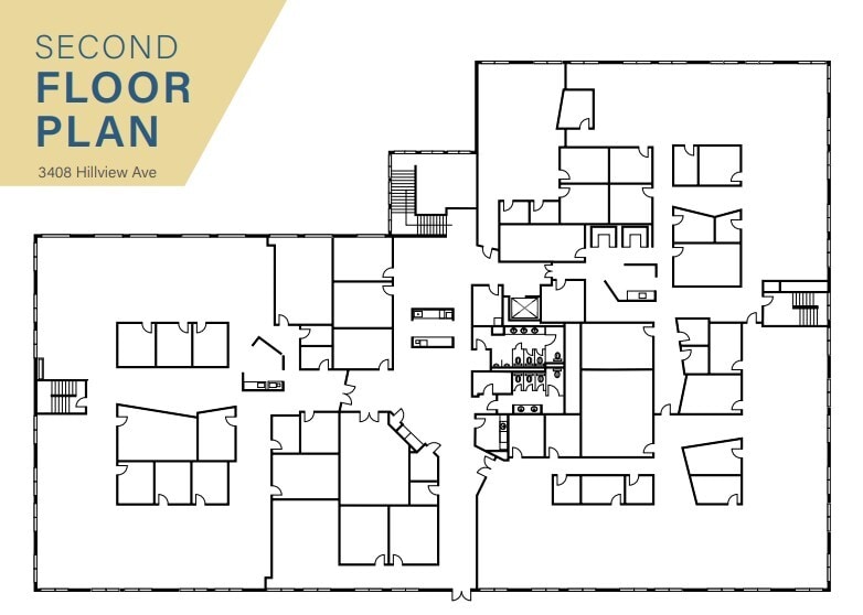 3408 Hillview Ave, Palo Alto, CA for lease Floor Plan- Image 1 of 1