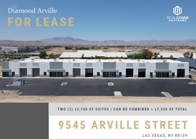 Plus de détails pour 9545 Arville St, Las Vegas, NV - Industriel à louer