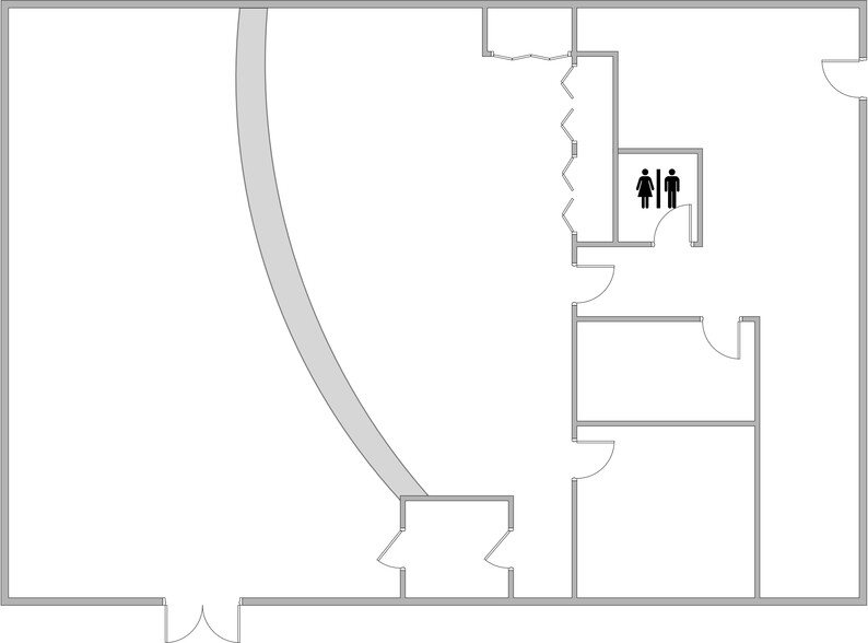 4304-4310 Portage St NW, Canton, OH for lease - Floor Plan - Image 2 of 3