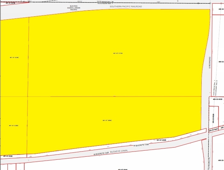 SE Baseline Rd & SR-85, Buckeye, AZ for sale - Plat Map - Image 3 of 8