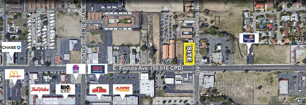 E Florida & Columbia St, Hemet, CA à vendre - Photo du bâtiment - Image 1 de 2