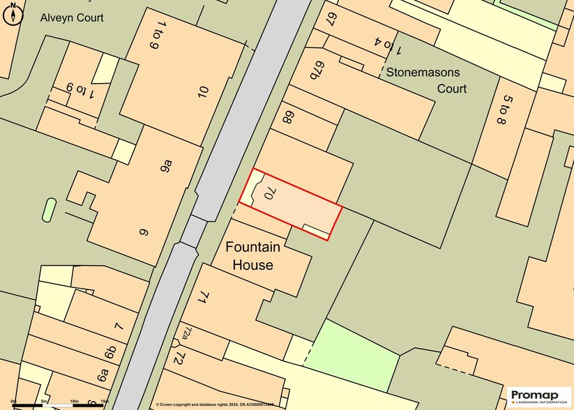 70 Parchment St, Winchester for lease - Site Plan - Image 3 of 7